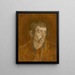 Studio dell'uomo infelice - Ladislav Mednyánszky — quadro incorniciato alla parete