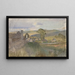 Dorf unter den Tatras - Ladislav Mednyánszky — gerahmtes Bild an der Wand