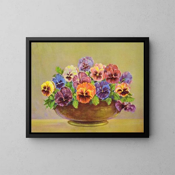 Gedanken - Lafayette F. Cargill — gerahmtes Bild an der Wand