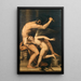 La punition d'Amour - Lambert Lombard — gerahmtes Bild an der Wand