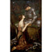 Reproduktion des Gemäldes Lamia - John William Waterhouse