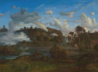 Le Tarn - Lars Hertervig — Ansicht des Kunstwerks