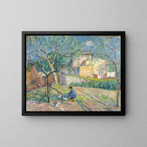 De Fiesole - Lars Jorde — gerahmtes Bild an der Wand