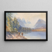 Lac Diamant Wakatipu - Laurence William Wilson — quadro incorniciato alla parete