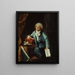 Ritratto di Mirabeau 1749-1791 nel suo studio - Laurent Dabos — quadro incorniciato alla parete
