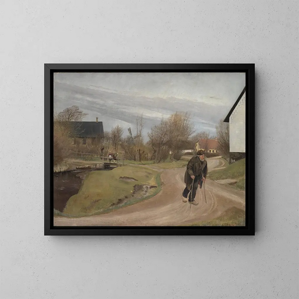 Printemps en Jutland de Hals - Laurits Andersen Ring — quadro incorniciato alla parete