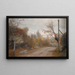 La Route à Mogenstrup, Zélande, automne - Laurits Andersen Ring — quadro incorniciato alla parete