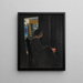 Twilight La Femme de l'Artiste - Laurits Andersen Ring — gerahmtes Bild an der Wand