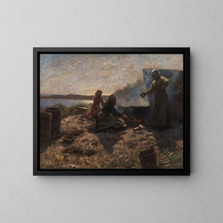 Laurits Tuxen - Boiling Train Oil at Nymindegab Jutland.webp
