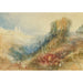Reproduktion des Gemäldes Lausanne von Westen - Joseph Mallord William Turner
