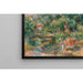 Reproduction of the painting Lavandières au bord du Loup - Pierre-Auguste Renoir