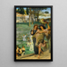 Una festa di primavera - Lawrence Alma-Tadema — quadro incorniciato alla parete