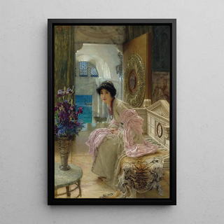 Lawrence AlmaTadema - Watching And Waiting.webp