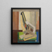 Komposition des Vorticisten - Lawrence Atkinson — gerahmtes Bild an der Wand