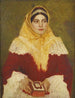 Ritratto di una donna ebrea con un libro di preghiere - Lazar Krestin — vista dell’opera