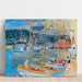Riproduzione del dipinto Le Bassin de Deauville - Raoul Dufy