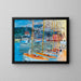 Riproduzione del dipinto Le Bassin de Deauville - Raoul Dufy