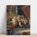 Reproduktion des Gemäldes Der Kardinal Richelieu bei der Messe in der Kapelle des Palais Royal - Eugène Delacroix