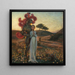 The Knight and the Young Lady - Richard Bergh — framed artwork on a wall