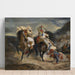 Reproduction of the painting The Combat of the Giaour and Hassan - Eugène Delacroix