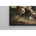 Reproduction of the painting The Combat of the Giaour and Hassan - Eugène Delacroix