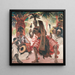 Il Folle del Cuoco - Fernand Allard — quadro incorniciato alla parete