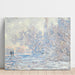 Reproduktion des Gemäldes Der Frost in Giverny - Claude Monet