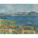 Reproduktion des Gemäldes Der Golf von Marseille gesehen vom L'Estaque - Paul Cézanne