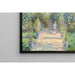 Reproduktion des Gemäldes Le Jardin de Monet à Vétheuil - Claude Monet