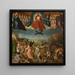 Il Giudizio Universale - Jan Provost — quadro incorniciato alla parete