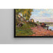 Reproduction of the painting Le Loing à Saint-Mammès (1883) - Alfred Sisley
