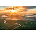 Il Mont Saint-Michel al tramonto | Decorazione fotografica di natura
