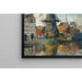 Reproduction of the painting of The Windmill on the Unknown Canal, Amsterdam - Claude Monet