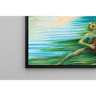 Le Nymphe des eaux - Nils Dardel | Reproduction Tableau Décoration murale affiche copie