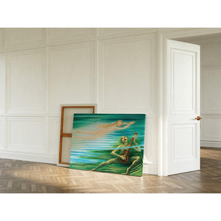 Le Nymphe des eaux - Nils Dardel | Reproduction Tableau Décoration murale affiche copie