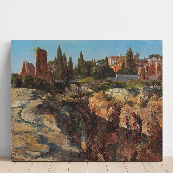 Le Palatin à Rome - Edward Theodore Compton | Reproduction Tableau Décoration murale affiche copie