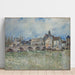 Reproduction of the painting The Bridge of Moret-sur-Loing, flood season - Alfred Sisley