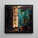 Le Port Le Quai - Krlis Padegs — gerahmtes Bild an der Wand