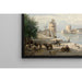 Riproduzione del dipinto Il porto di La Rochelle di Jean-Baptiste-Camille Corot