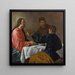 Il Cenone a Emmaus - Diego Velázquez — quadro incorniciato alla parete