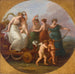 Il Trionfo di Venere con le Tre Grazie - Angelica Kauffmann — ambientato in un interno