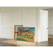 Riproduzione del dipinto Il battage del grano nel villaggio - Henry Moret