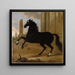 Il favorito del re Carlo XI a cavallo - David Klöcker Ehrenstrahl — quadro incorniciato alla parete