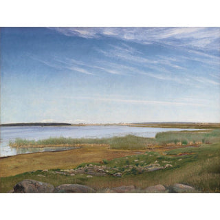 Le fjord près de Karrebæksminde, Zélande - Laurits Andersen Ring | Reproduction Tableau Décoration murale affiche copie