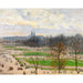 Reproduktion des Gemäldes Der Garten der Tuileries an einem Winternachmittag - Camille Pissarro