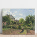 Riproduzione del dipinto Il giardino degli artisti a Eragny - Camille Pissarro