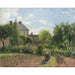 Riproduzione del dipinto Il giardino degli artisti a Eragny - Camille Pissarro