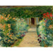 Reproduktion des Gemäldes Der Gemüsegarten in Wannsee, Blick nach Osten - Max Liebermann