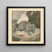 Il libro del gatto pl 5 - Elizabeth Fearne Bonsall — quadro incorniciato alla parete