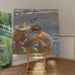 Reproduction of the painting The injured foot - Joaquín Sorolla